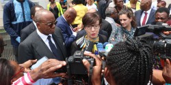 Visite de Mme L’ambassadeur du sommet France-Afrique 