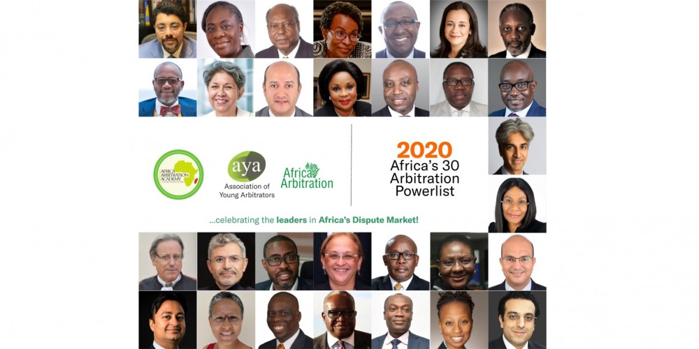 Africa’s 30 Arbitration Powerlist 2020
